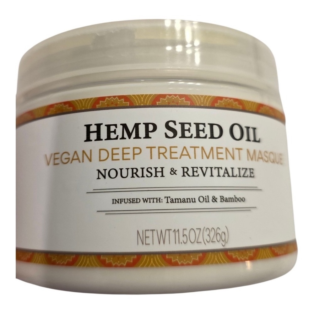 (3 for $12) Nubian Skin Hemp Seed Oil Vegan Deep Treatment Masque